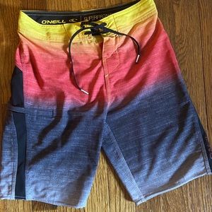 Boys O’Neill Superfreak Board Shorts -W23”